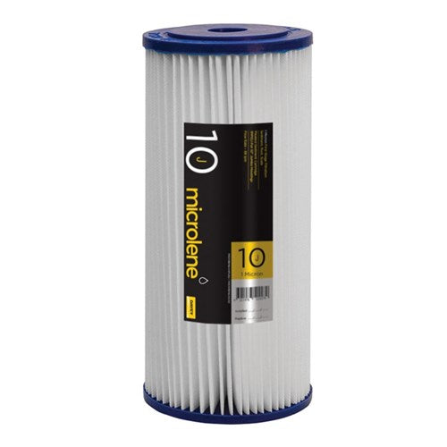 10" Jumbo 20 Micron Pleated Water Filter Cartridge