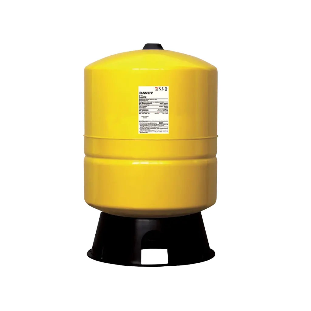 Davey Supercell Pressure Tank – 8L, 18L, 40L, 60L & 100L | NSF Certified