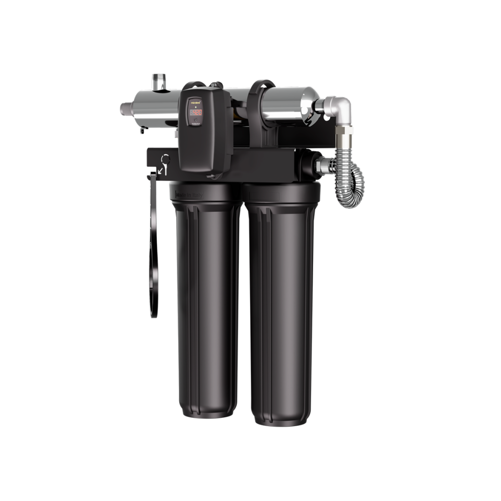 Davey AquaShield Whole House Water Filter + UV - 3 Stage, 56.8 LPM, Stainless Steel NZ