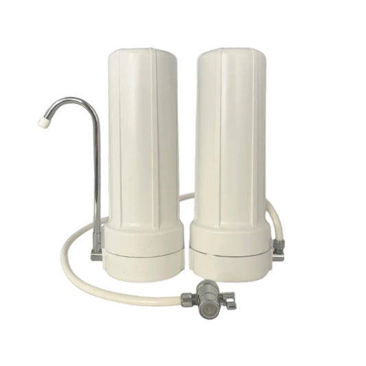 Benchtop Twin Water Filter System – Fluoride & Chlorine Reduction