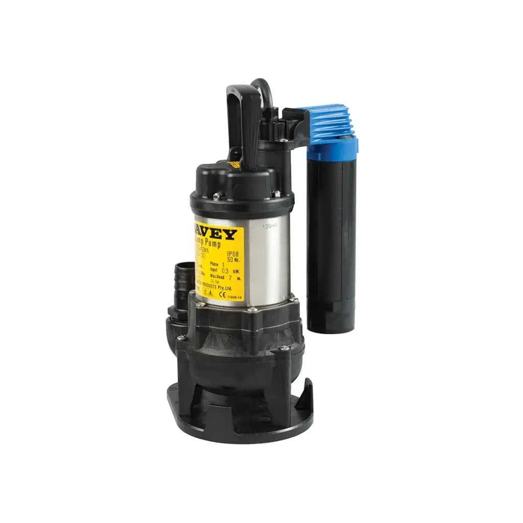 Davey Vortex Submersible Grey Water Pumps – D15VA (Standard Float) & D15VAGMA (Vertical Float) – 140 LPM