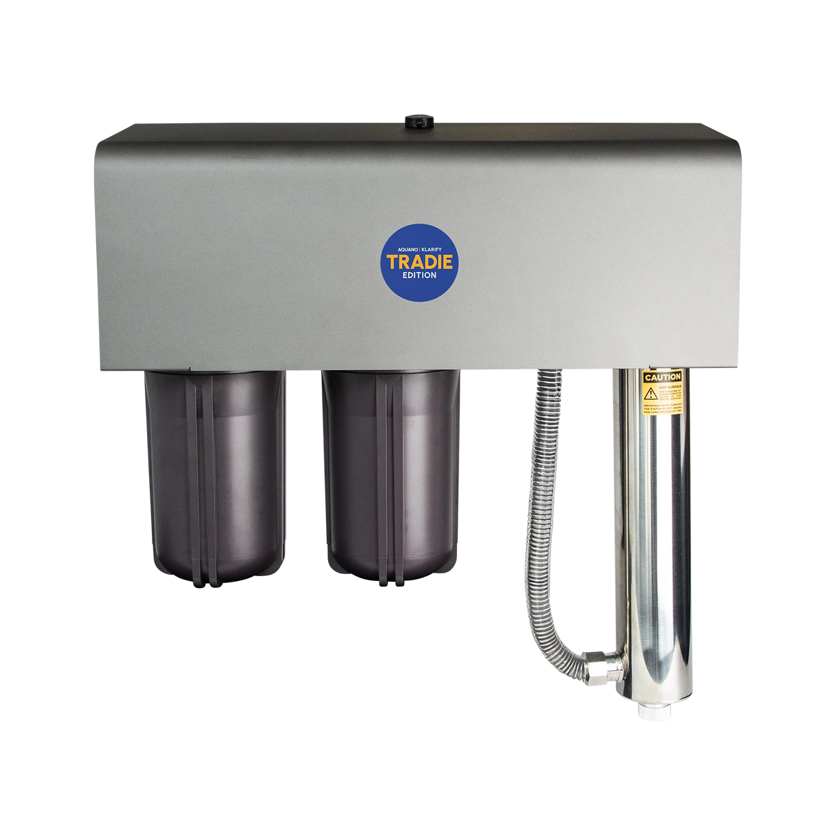 Aquano Klarify Tradie Edition UV-210 10" Jumbo 2-Stage Whole House UV Water Filtration System