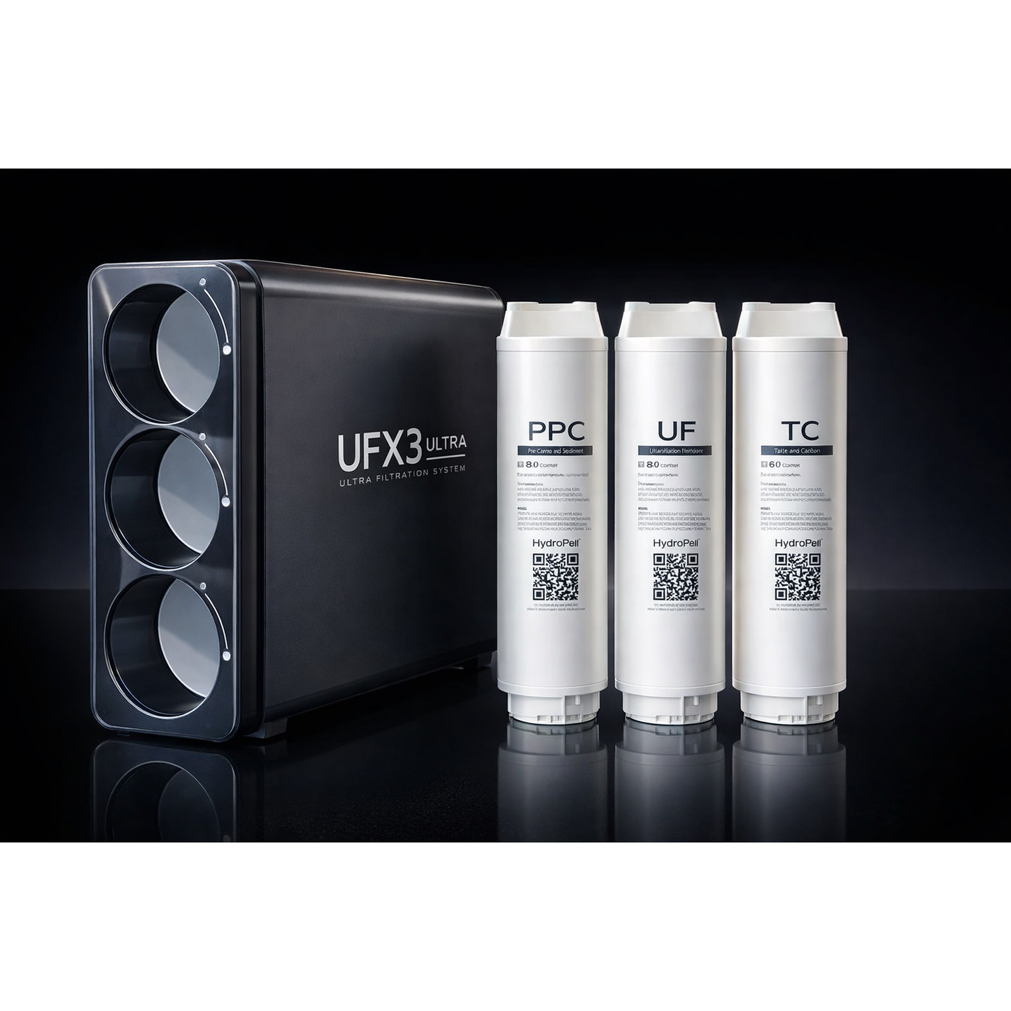 Hydrate Filters UFX3 Annual Replacement Filter Kit - Full Set PPC, UF & TC NZ