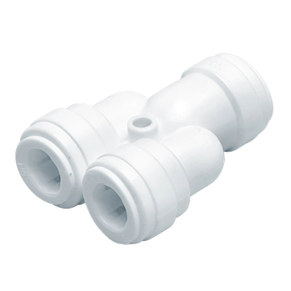 DMfit Two Way Divider - Y-Splitter Connector - 2-Way Water Joiner