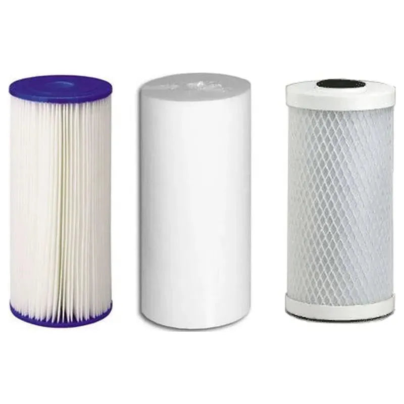 Three Stage 10" Jumbo Replacement Filter Kit