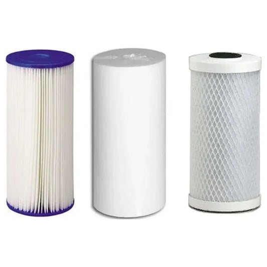 Three Stage 10" Jumbo Replacement Filter Kit