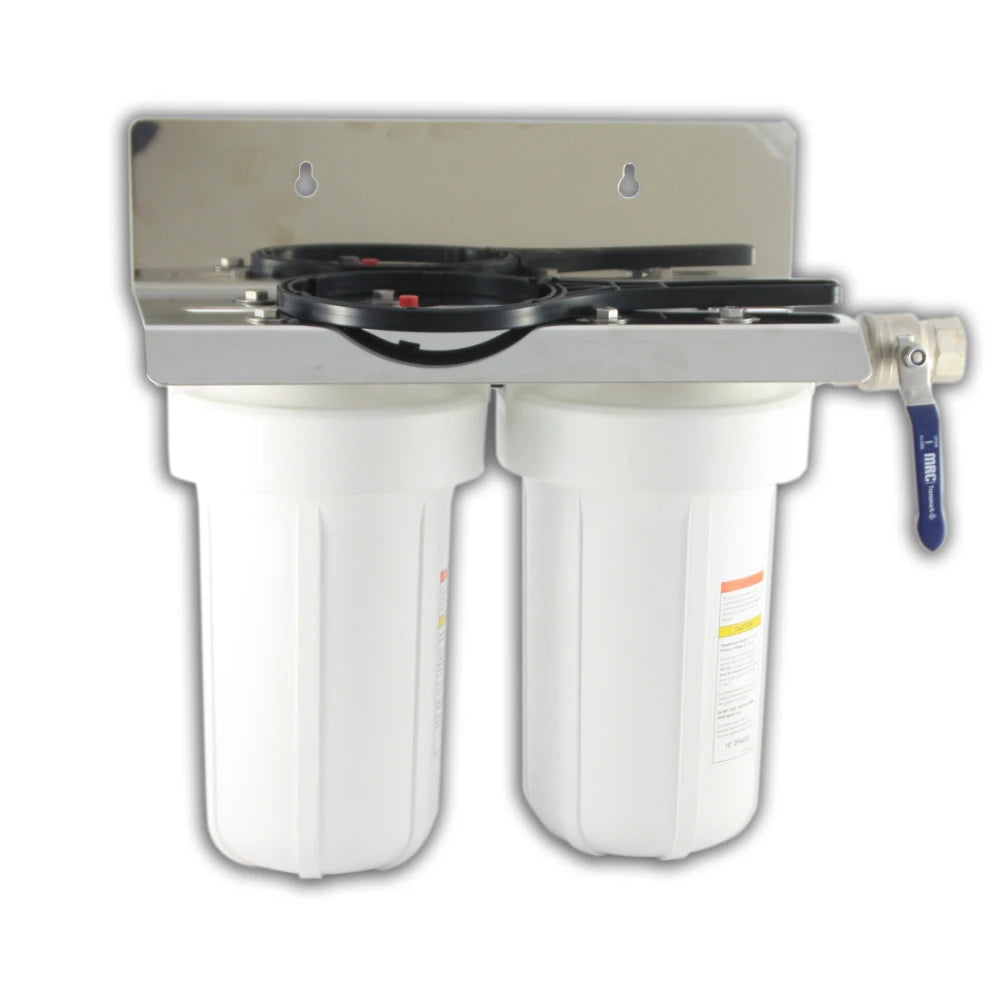 Pentair 10" Jumbo Twin Whole House Water Filter System