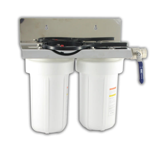 Pentair 10" Jumbo Twin Filter System - Whole House Water Filtration - Filtration Station