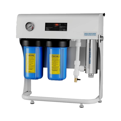 2-Stage Water Filtration System with 33W UV Steriliser – Wall Mount or Stand Option