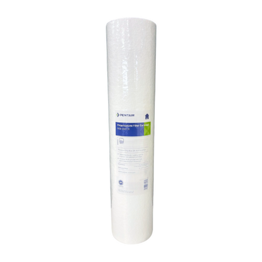 Pentair 20" Jumbo Dual Gradient Density Sediment Water Filter Cartridge – 25 to 1 Micron