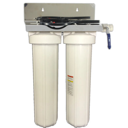 Pentair 20" Jumbo Twin Whole House Water Filter System