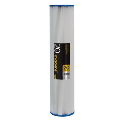 20" Jumbo 20 Micron Pleated Water Filter Cartridge