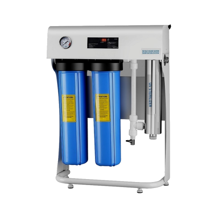 20" 2-Stage Water Filtration System with 48W UV Steriliser – Wall Mount or Stand Option