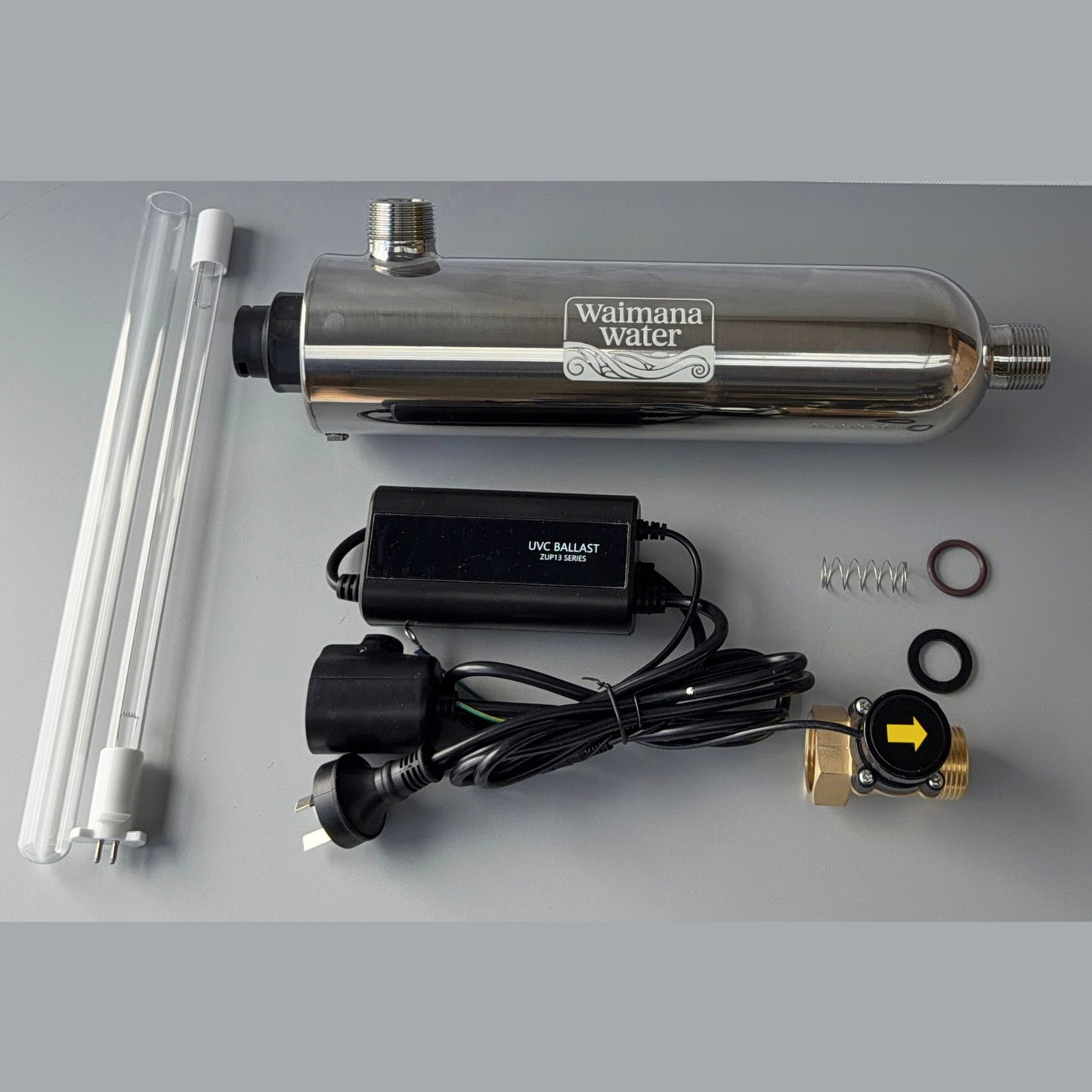 Waimana Flow-Activated UV Unit - 33W & 48W, 25mm BSP, Whole House UV Treatment NZ
