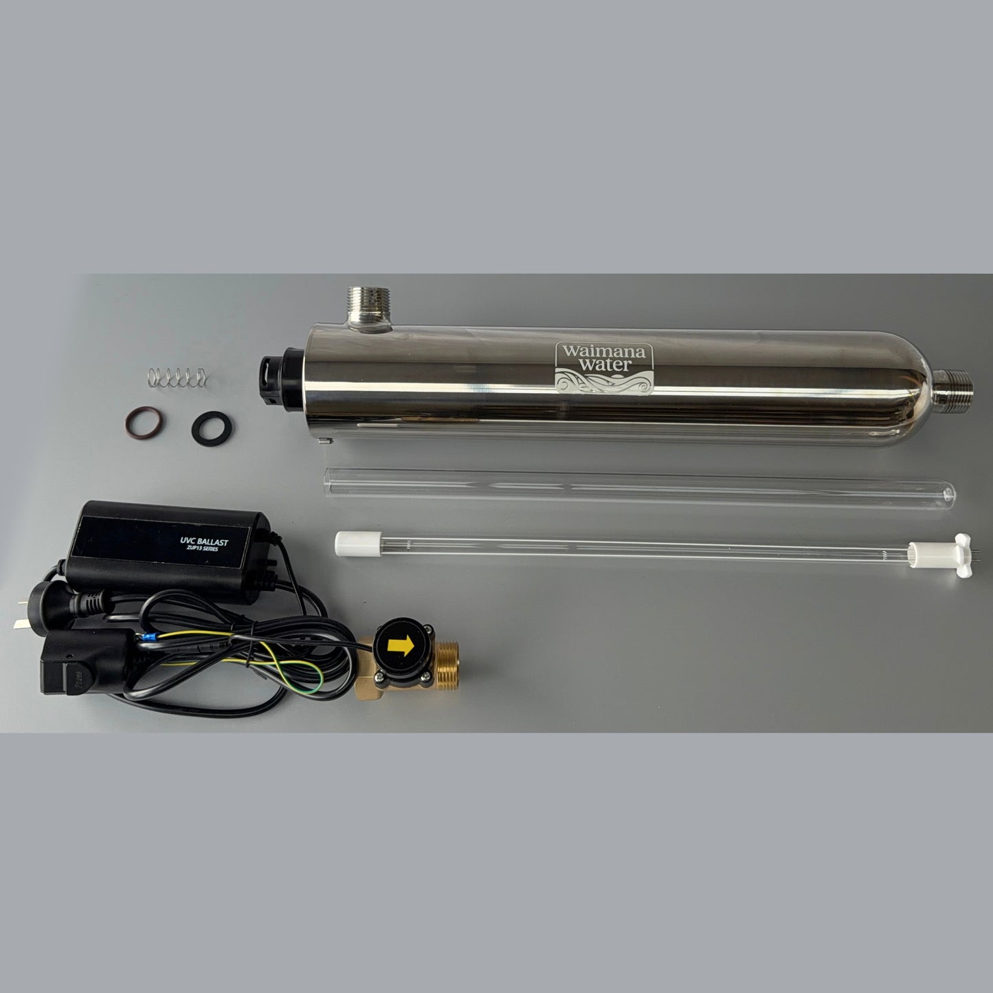Waimana Flow-Activated UV Unit - 33W & 48W, 25mm BSP, Whole House UV Treatment NZ
