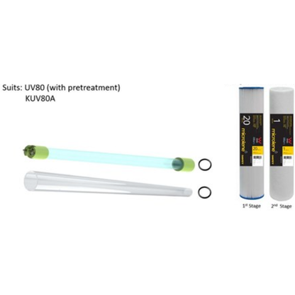 Davey UV Service Kit - Genuine Annual Replacement Kit for Davey UV Systems NZ