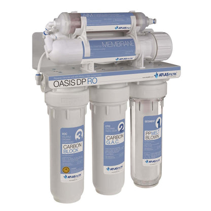 Oasis DP Underbench Reverse Osmosis System with 16L Pressure Tank – 6-Stage Filtration for Pure Drinking Water