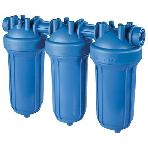 Atlas Filtri 10" Trio BIG Filter System – Italian-Made High-Performance Mains Water Filtration