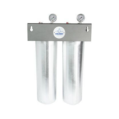 Aquano Klarify R-220 20" Jumbo 2-Stage Whole House Rainwater Filtration System