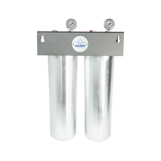 Aquano Klarify R-220 20" Jumbo 2-Stage Whole House Rainwater Filtration System