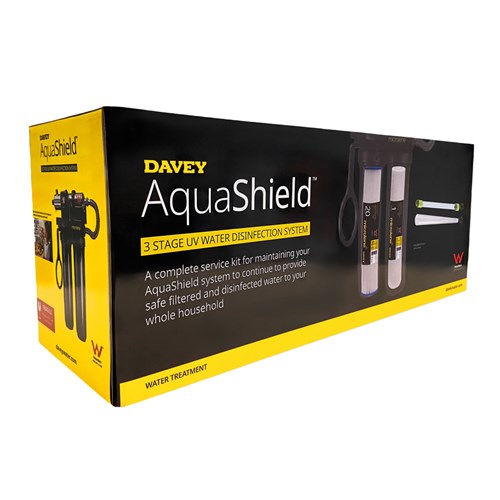 Davey UV Service Kit - Full Replacement Set - Lamp, Sleeve & Filters