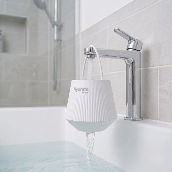 Hydrate Filters NaturaWai Bath Water Filter – Chlorine, Sediment & Heavy Metal Reduction