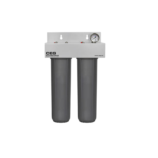 Eco-Pure 20" Jumbo Duplex Kit – Rain (PL 20 Micron / PS 1 Micron) (Medium/Large Home)