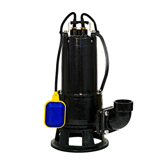 Eco Cutter 1500MA – 1.1 kW Single-Phase Submersible Raw Sewage Cutter Pump with Float Switch