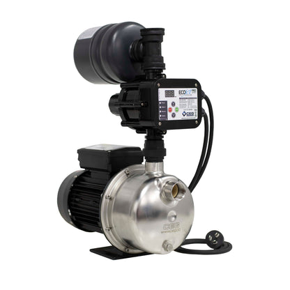 ECO Jet 1000 PRO – 0.75kW Jet Pressure Pump with Adjustable Pro Controller & 2L Tank