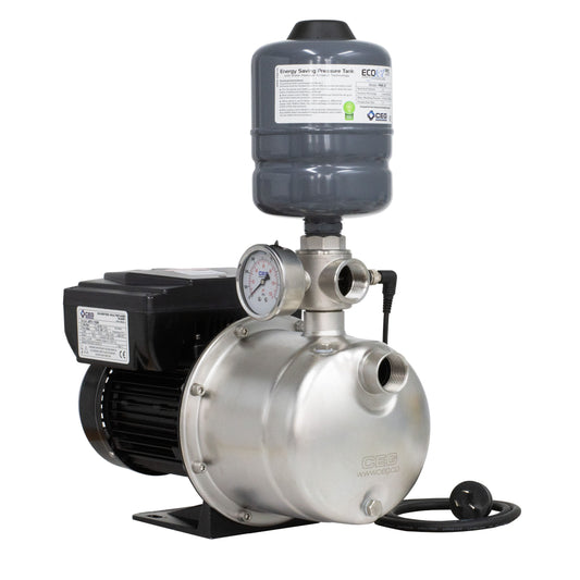 ECO Jet-I 1500 Inverter – 1.1 kW (1.5 hp) Self-Priming Jet Pump with Inverter Controller & 2 L Tank