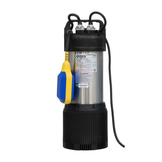 ECO Multitec 750 – 0.75 kW Single-Phase High-Head Grey Water Submersible Pump with Float Switch
