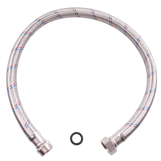 1m Stainless Steel Flexible Hose – 25mm BSP