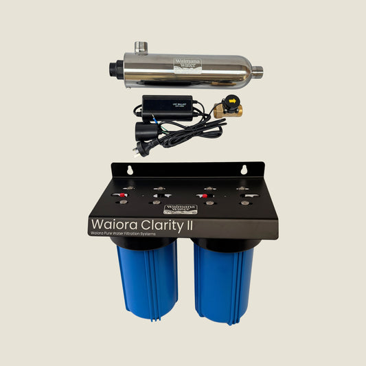 Waiora Clarity II + Waimana UV 33W Bundle - Whole House Filtration & UV Treatment NZ