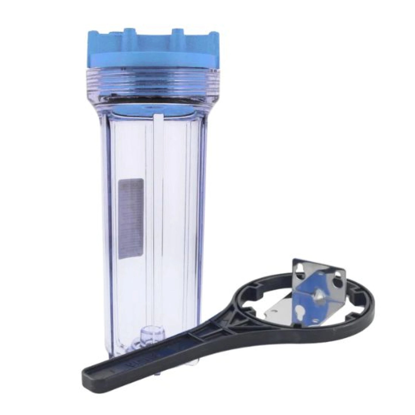 10" Slim Line Water Filter Housing - Complete with Bracket & Spanner