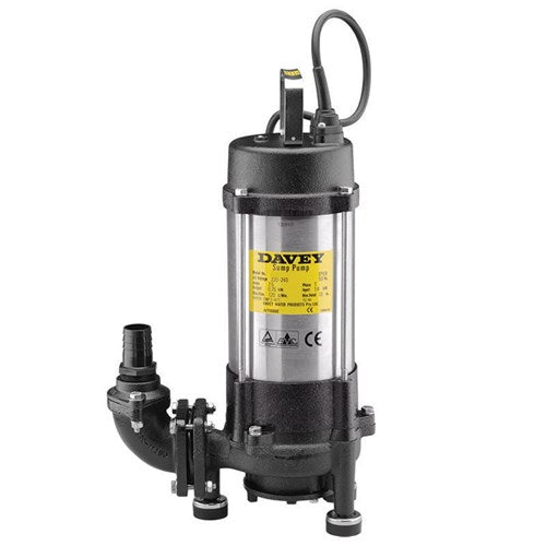 Davey D120G & D120GA Submersible Grinder Pump – 1.2kW