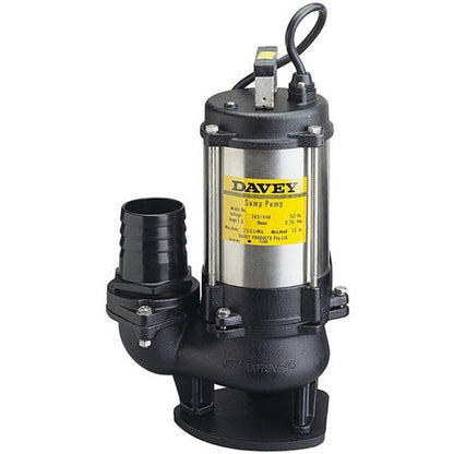 Davey D75VA & DT08V Vortex Sump Pump - Septic & Grey Water - 3" Outlet