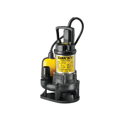 Davey Vortex Submersible Grey Water Pumps – D15VA (Standard Float) & D15VAGMA (Vertical Float) – 140 LPM