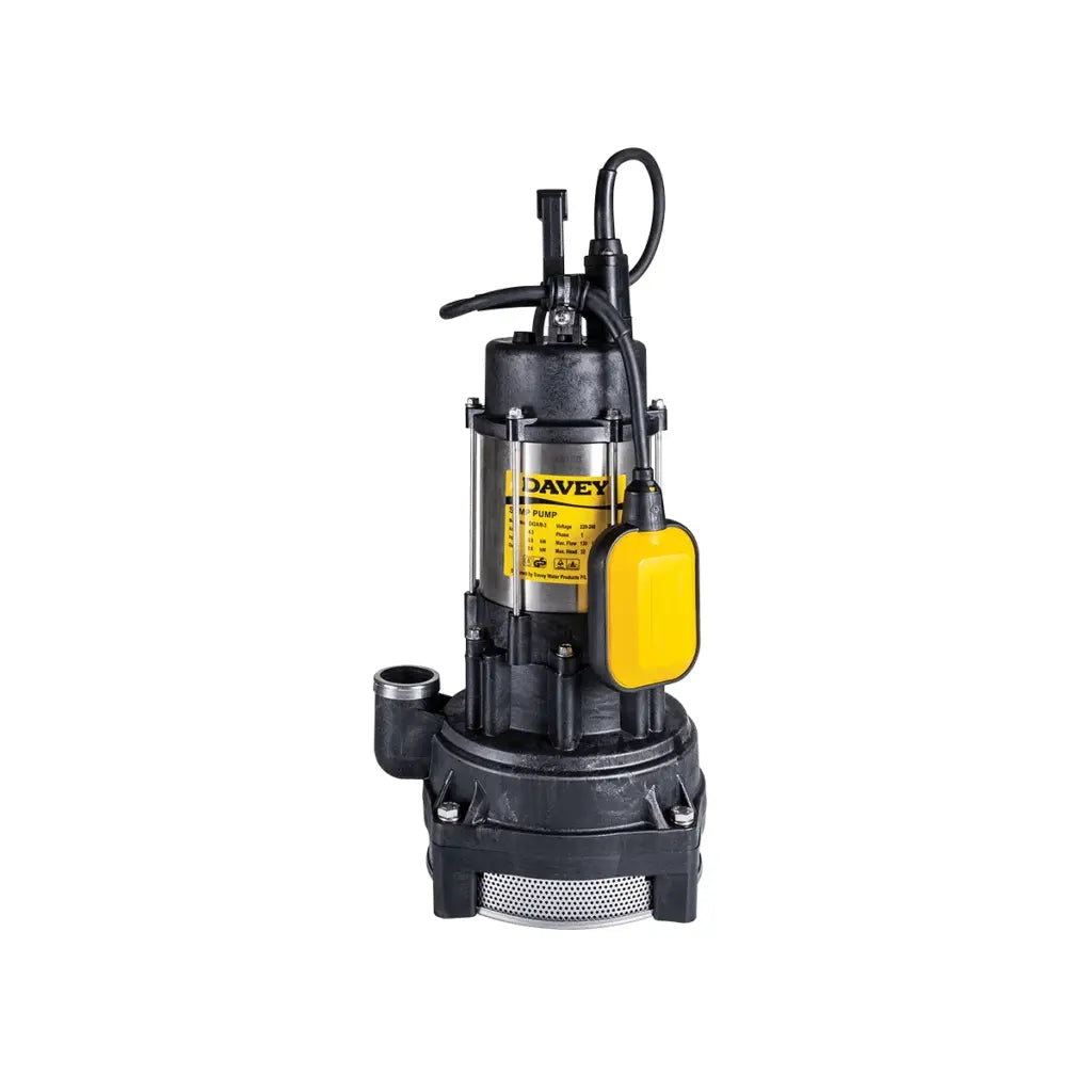 Davey D42A/B Submersible Sump Pump – 2-Stage, 32m Max Head – Small/Medium Applications