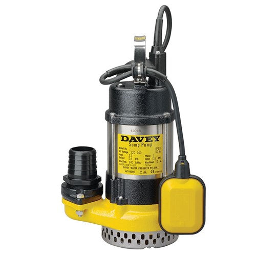 Davey D & DT Series Dewatering Pump - Heavy Duty Drainage - Single or 3-Phase
