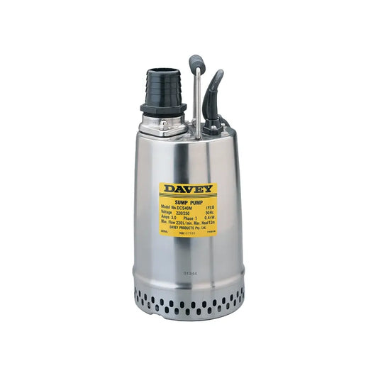 Davey DCS40A/M Submersible Dirty Water Pump – 0.4kW – Auto/Manual Options