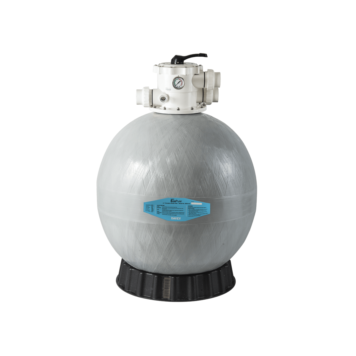 Davey EcoPure Fibreglass Pool Media Filter