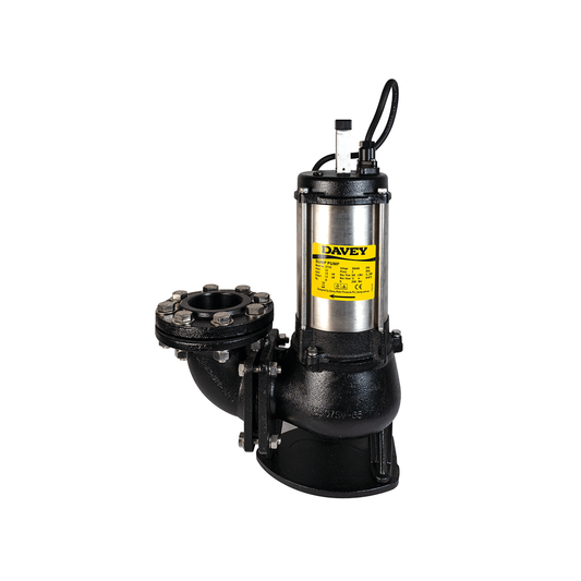 Davey Large Vortex Sump Pump - Commercial & Factory Waste - High Flow