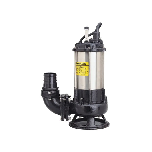 Davey D75KA Submersible Cutter Pump – 0.75kW with Float Switch