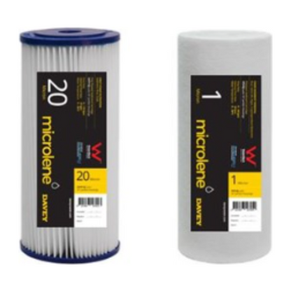Davey Microlene 10" Jumbo Replacement Filter Kit – WaterMark Approved (Rainwater or Mains Water Options)