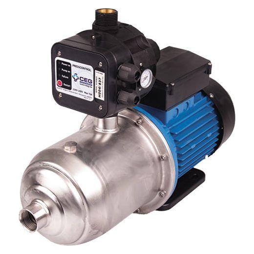 ECO MXA 1.1kW Multistage Pressure Pump For Medium/Large Homes (Complete with Pressure Tank)