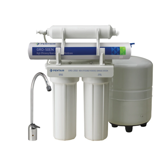 Pentair GRO-2550 High Efficiency Reverse Osmosis System - 4 Stage Under-Sink Filter