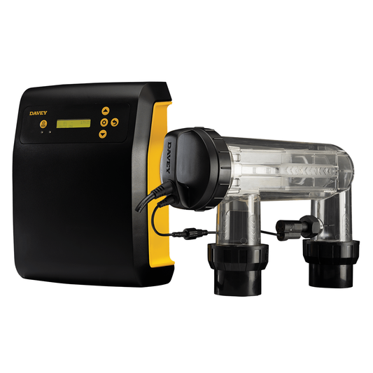 Davey ChloroMatic Nipper Salt Water Chlorinator - WiFi Enabled - Mineral Compatible