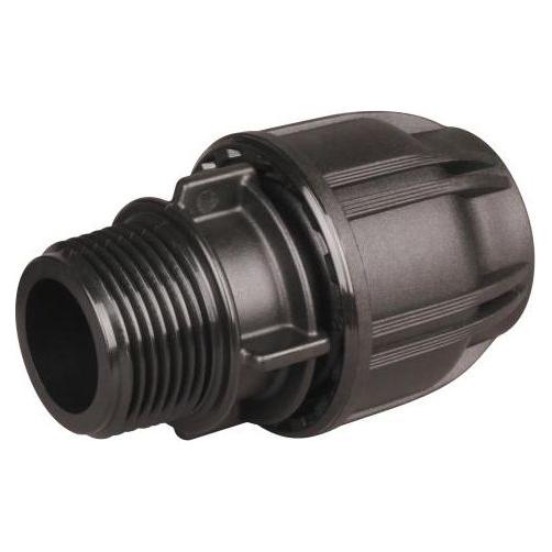 Hansen Easy Fit Compression Male Straight Coupling – MDPE x BSPT