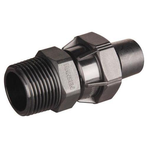 Hansen Easy Fit Male Straight Coupling – BSPT x Pipe