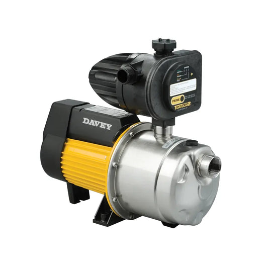 Davey HS60-08T Multistage Pressure Pump – Medium to Large Homes – Torrium² Controller – AS/NZS 4020 Compliant